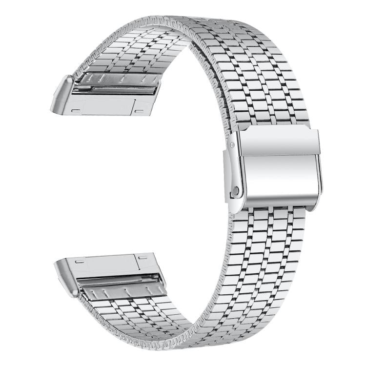 Cinturino per orologio xDfind con fibbia a sette perline in acciaio inossidabile, For Fitbit Versa 4 / 3 / Sense 2 / Sense
