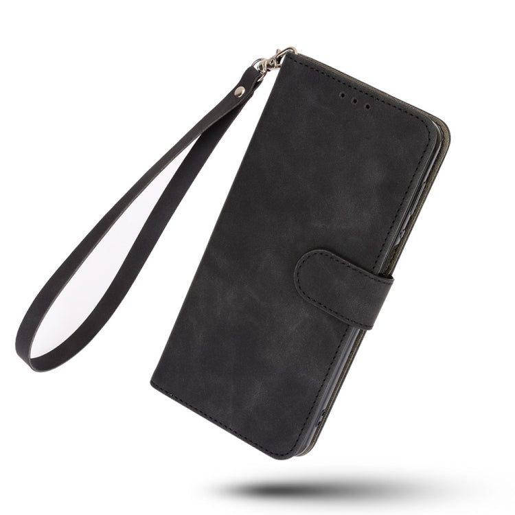 Tinta unita Skin Feel Fibbia magnetica Flip orizzontale Custodia in pelle PU con struttura in vitello con supporto e slot per schede e portafoglio, For DOOGEE N20 Pro