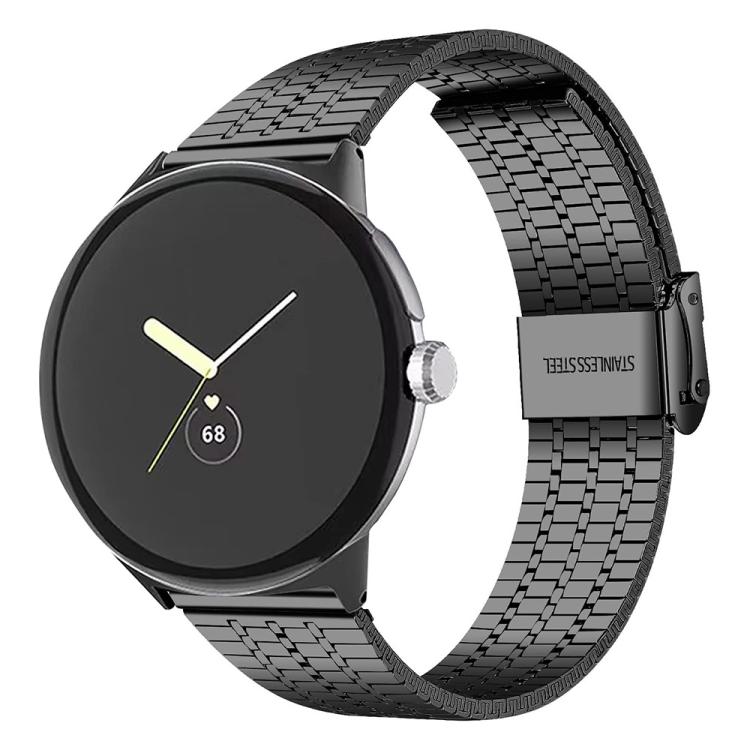 Cinturino per orologio xDfind con fibbia a sette perline in acciaio inossidabile, For Google Pixel Watch 4 / Watch 3 45mm, For Google Pixel Watch 4 / 3 / 2 / 1 41mm