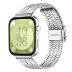 Cinturino per orologio xDfind con fibbia a sette perline in acciaio inossidabile, For Huawei Watch Fit4 Pro / Fit4 / Fit3