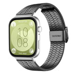 Cinturino per orologio xDfind con fibbia a sette perline in acciaio inossidabile, For Huawei Watch Fit4 Pro / Fit4 / Fit3