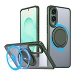 Custodia per telefono Kalebol con supporto magnetico MagSafe girevole a 360 gradi, For Galaxy S26 5G, For Galaxy S25 Edge 5G, For Galaxy S25 Ultra 5G
