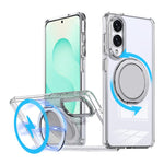 Custodia per telefono Kalebol con supporto magnetico MagSafe girevole a 360 gradi, For Galaxy S26 5G, For Galaxy S25 Edge 5G, For Galaxy S25 Ultra 5G