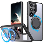 Custodia per telefono Kalebol con supporto magnetico MagSafe girevole a 360 gradi, For Galaxy S26 5G, For Galaxy S25 Edge 5G, For Galaxy S25 Ultra 5G
