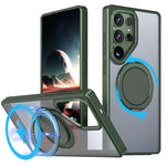 Custodia per telefono Kalebol con supporto magnetico MagSafe girevole a 360 gradi, For Galaxy S26 5G, For Galaxy S25 Edge 5G, For Galaxy S25 Ultra 5G