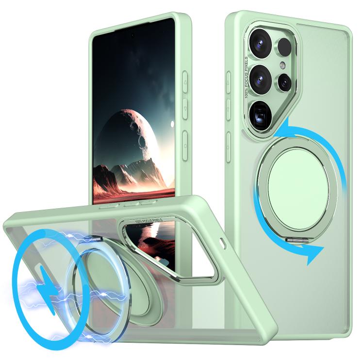 Custodia per telefono Kalebol con supporto magnetico MagSafe girevole a 360 gradi, For Galaxy S26 5G, For Galaxy S25 Edge 5G, For Galaxy S25 Ultra 5G