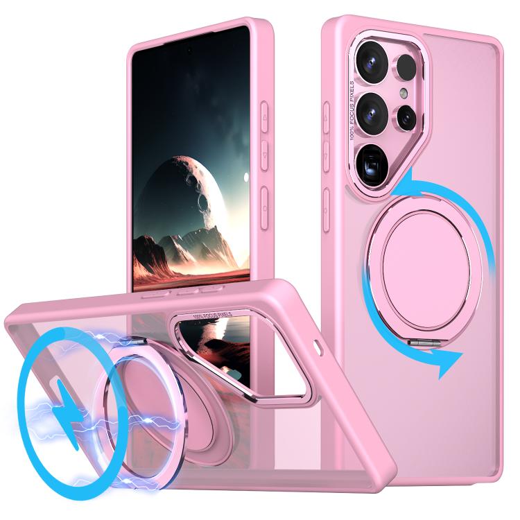 Custodia per telefono Kalebol con supporto magnetico MagSafe girevole a 360 gradi, For Galaxy S26 5G, For Galaxy S25 Edge 5G, For Galaxy S25 Ultra 5G