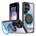 Custodia per telefono Kalebol con supporto magnetico MagSafe girevole a 360 gradi, For Galaxy S26+ 5G, For Galaxy S26 Ultra 5G