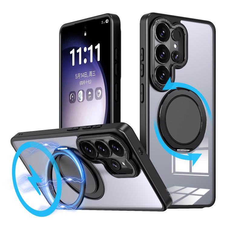 Custodia per telefono Kalebol con supporto magnetico MagSafe girevole a 360 gradi, For Galaxy S26+ 5G, For Galaxy S26 Ultra 5G