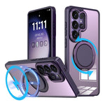 Custodia per telefono Kalebol con supporto magnetico MagSafe girevole a 360 gradi, For Galaxy S26+ 5G, For Galaxy S26 Ultra 5G