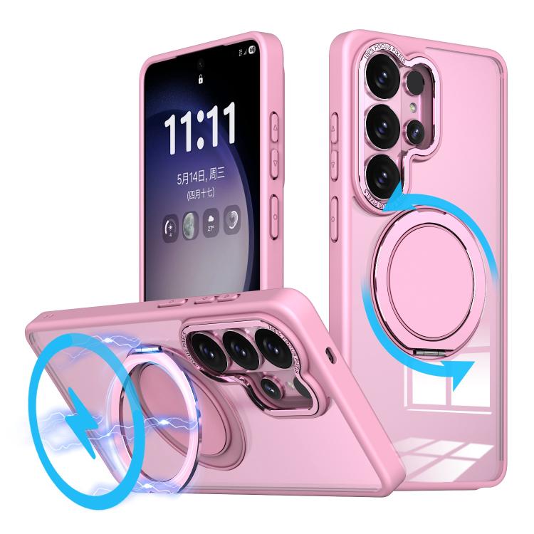 Custodia per telefono Kalebol con supporto magnetico MagSafe girevole a 360 gradi, For Galaxy S26+ 5G, For Galaxy S26 Ultra 5G