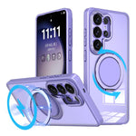 Custodia per telefono Kalebol con supporto magnetico MagSafe girevole a 360 gradi, For Galaxy S26+ 5G, For Galaxy S26 Ultra 5G