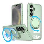 Custodia per telefono Kalebol con supporto magnetico MagSafe girevole a 360 gradi, For Galaxy S26 5G, For Galaxy S25 Edge 5G, For Galaxy S25 Ultra 5G