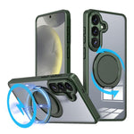 Custodia per telefono Kalebol con supporto magnetico MagSafe girevole a 360 gradi, For Galaxy S26+ 5G, For Galaxy S26 Ultra 5G