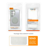 Custodia per telefono Kalebol con supporto magnetico MagSafe girevole a 360 gradi, For Galaxy S26 5G, For Galaxy S25 Edge 5G, For Galaxy S25 Ultra 5G