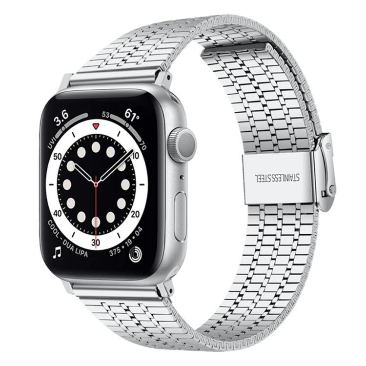 Cinturino per orologio xDfind con fibbia a sette perline in acciaio inossidabile, For Apple Watch 42 / 44 / 45 / 46 / 49mm, For Apple Watch 38 / 40 / 41 / S10 42mm