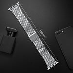 Cinturino per orologio xDfind con fibbia a sette perline in acciaio inossidabile, For Apple Watch 42 / 44 / 45 / 46 / 49mm, For Apple Watch 38 / 40 / 41 / S10 42mm