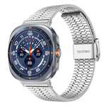Cinturino per orologio xDfind con fibbia a sette perline in acciaio inossidabile, For Samsung Galaxy Watch Ultra / Ultra 2025, For Samsung Galaxy Watch8 / 8 Classic, For Samsung Galaxy Watch 7 / 6 / 5 / FE