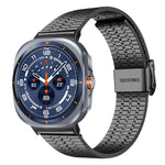 Cinturino per orologio xDfind con fibbia a sette perline in acciaio inossidabile, For Samsung Galaxy Watch Ultra / Ultra 2025, For Samsung Galaxy Watch8 / 8 Classic, For Samsung Galaxy Watch 7 / 6 / 5 / FE