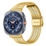 Cinturino per orologio xDfind con fibbia a sette perline in acciaio inossidabile, For Samsung Galaxy Watch Ultra / Ultra 2025, For Samsung Galaxy Watch8 / 8 Classic, For Samsung Galaxy Watch 7 / 6 / 5 / FE