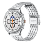 Cinturino per orologio xDfind con fibbia a sette perline in acciaio inossidabile, For Samsung Galaxy Watch Ultra / Ultra 2025, For Samsung Galaxy Watch8 / 8 Classic, For Samsung Galaxy Watch 7 / 6 / 5 / FE