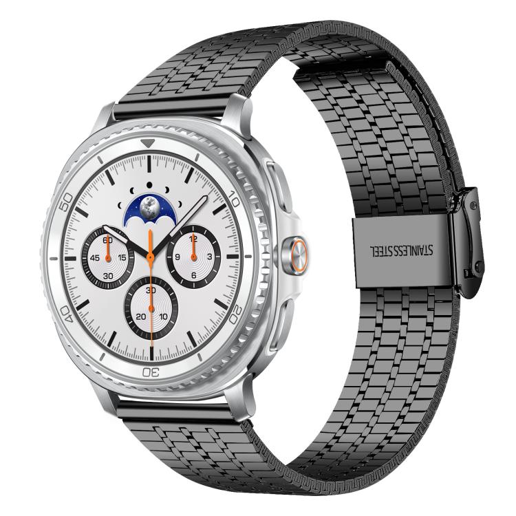 Cinturino per orologio xDfind con fibbia a sette perline in acciaio inossidabile, For Samsung Galaxy Watch Ultra / Ultra 2025, For Samsung Galaxy Watch8 / 8 Classic, For Samsung Galaxy Watch 7 / 6 / 5 / FE