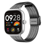 Cinturino per orologio xDfind con fibbia a sette perline in acciaio inossidabile, For Xiaomi Band 10 Pro/9 Pro/Redmi Watch 6/5/4, For Redmi Watch 3 Active / Watch 3 Lite, For Redmi Watch 3