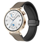 Cinturino per orologio xDfind in silicone con fibbia magnetica e motivo Crazy Horse, 18mm, 20mm, 22mm