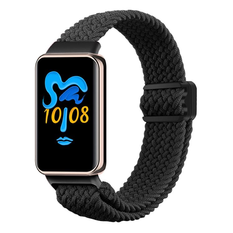 Cinturino per orologio xDfind in nylon intrecciato con fibbia magnetica, For Honor Band 10 / 9