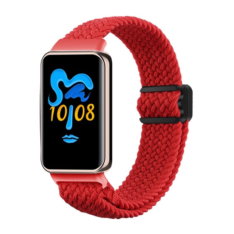 Cinturino per orologio xDfind in nylon intrecciato con fibbia magnetica, For Honor Band 10 / 9