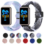 Cinturino per orologio xDfind in nylon intrecciato con fibbia magnetica, For Honor Band 10 / 9