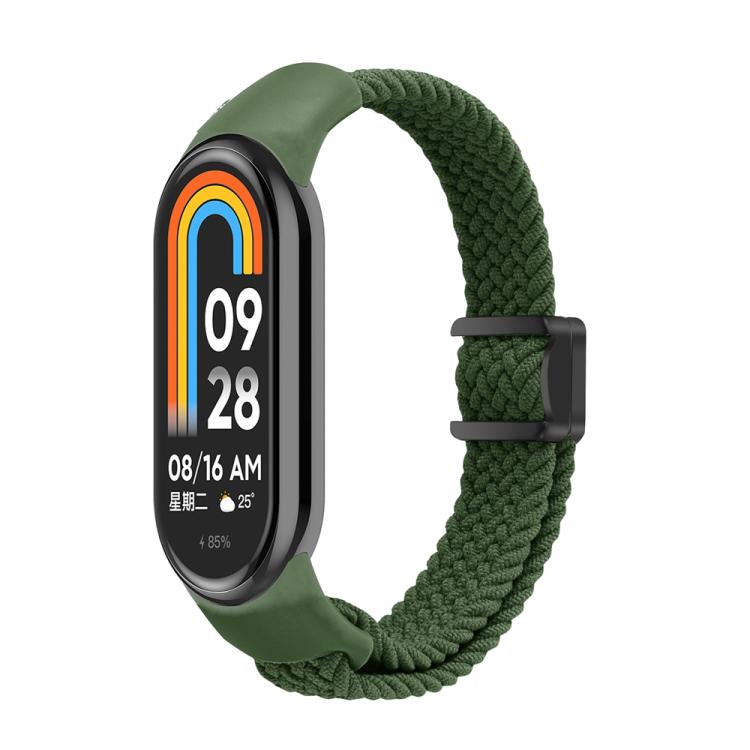 Cinturino per orologio xDfind in nylon intrecciato con fibbia magnetica, For Xiaomi Smart Band 10 / 9 / 8
