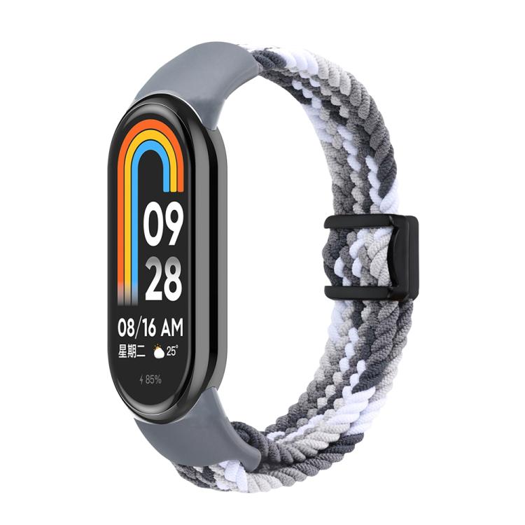 Cinturino per orologio xDfind in nylon intrecciato con fibbia magnetica, For Xiaomi Smart Band 10 / 9 / 8