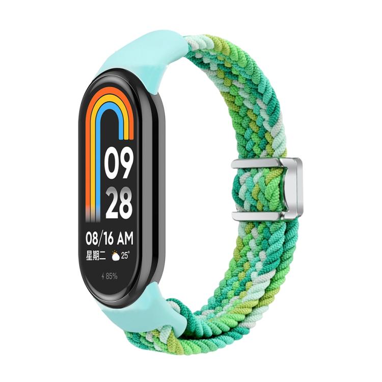 Cinturino per orologio xDfind in nylon intrecciato con fibbia magnetica, For Xiaomi Smart Band 10 / 9 / 8