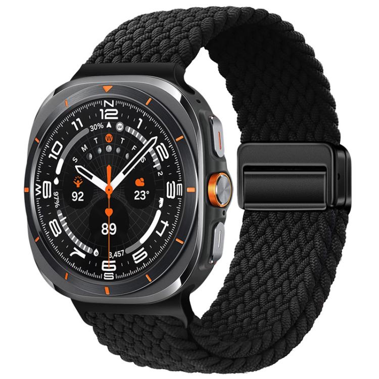 Cinturino per orologio xDfind con fibbia magnetica e passante in nylon intrecciato., For Samsung Galaxy Watch Ultra / Ultra 2025, For Samsung Galaxy Watch8 / Watch8 Classic