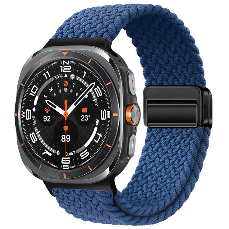 Cinturino per orologio xDfind con fibbia magnetica e passante in nylon intrecciato., For Samsung Galaxy Watch Ultra / Ultra 2025, For Samsung Galaxy Watch8 / Watch8 Classic