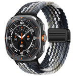Cinturino per orologio xDfind con fibbia magnetica e passante in nylon intrecciato., For Samsung Galaxy Watch Ultra / Ultra 2025, For Samsung Galaxy Watch8 / Watch8 Classic