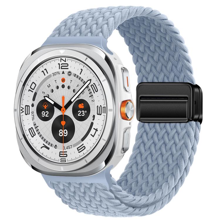 Cinturino per orologio xDfind con fibbia magnetica e passante in nylon intrecciato., For Samsung Galaxy Watch Ultra / Ultra 2025, For Samsung Galaxy Watch8 / Watch8 Classic