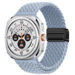 Cinturino per orologio xDfind con fibbia magnetica e passante in nylon intrecciato., For Samsung Galaxy Watch Ultra / Ultra 2025, For Samsung Galaxy Watch8 / Watch8 Classic