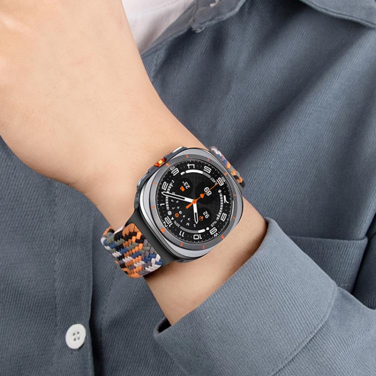 Cinturino per orologio xDfind con fibbia magnetica e passante in nylon intrecciato., For Samsung Galaxy Watch Ultra / Ultra 2025, For Samsung Galaxy Watch8 / Watch8 Classic