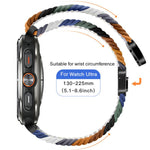 Cinturino per orologio xDfind con fibbia magnetica e passante in nylon intrecciato., For Samsung Galaxy Watch Ultra / Ultra 2025, For Samsung Galaxy Watch8 / Watch8 Classic