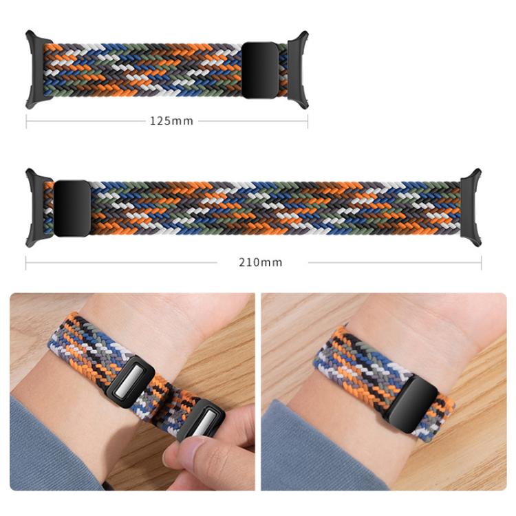 Cinturino per orologio xDfind con fibbia magnetica e passante in nylon intrecciato., For Samsung Galaxy Watch Ultra / Ultra 2025, For Samsung Galaxy Watch8 / Watch8 Classic
