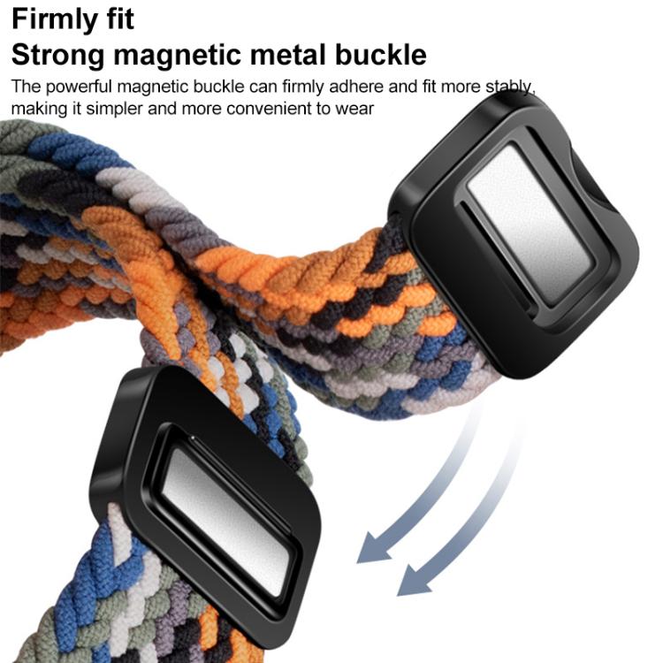 Cinturino per orologio xDfind con fibbia magnetica e passante in nylon intrecciato., For Samsung Galaxy Watch Ultra / Ultra 2025, For Samsung Galaxy Watch8 / Watch8 Classic