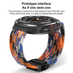Cinturino per orologio xDfind con fibbia magnetica e passante in nylon intrecciato., For Samsung Galaxy Watch Ultra / Ultra 2025, For Samsung Galaxy Watch8 / Watch8 Classic