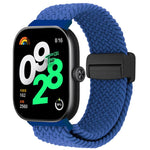 Cinturino per orologio xDfind con fibbia magnetica e passante in nylon intrecciato., For Xiaomi Band 9 Pro/8 Pro/Redmi Watch6/5/4