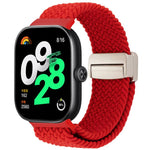 Cinturino per orologio xDfind con fibbia magnetica e passante in nylon intrecciato., For Xiaomi Band 9 Pro/8 Pro/Redmi Watch6/5/4