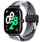 Cinturino per orologio xDfind con fibbia magnetica e passante in nylon intrecciato., For Xiaomi Band 9 Pro/8 Pro/Redmi Watch6/5/4