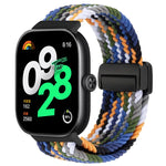 Cinturino per orologio xDfind con fibbia magnetica e passante in nylon intrecciato., For Xiaomi Band 9 Pro/8 Pro/Redmi Watch6/5/4