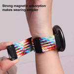 Cinturino per orologio xDfind con fibbia magnetica e passante in nylon intrecciato., For Xiaomi Band 9 Pro/8 Pro/Redmi Watch6/5/4