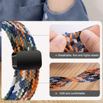Cinturino per orologio xDfind con fibbia magnetica e passante in nylon intrecciato., For Xiaomi Band 9 Pro/8 Pro/Redmi Watch6/5/4
